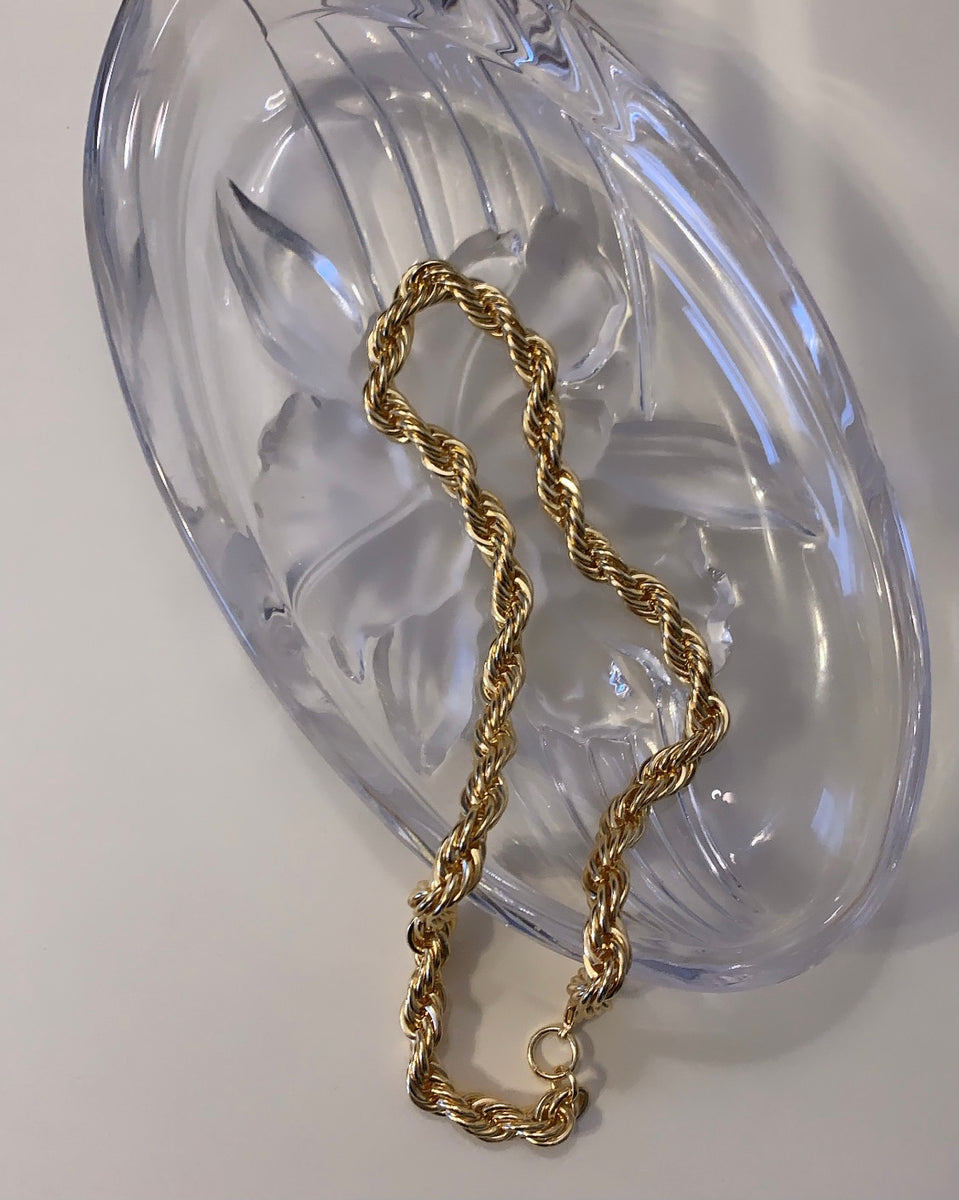 Rope type deals necklace